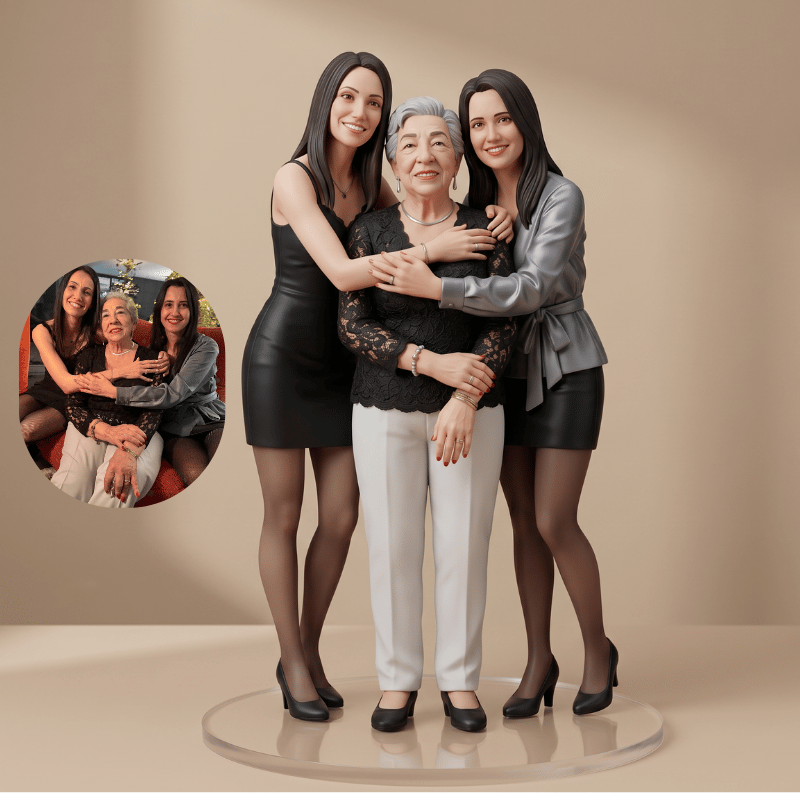 Transformez votre photo préférée en figurine 3D unique